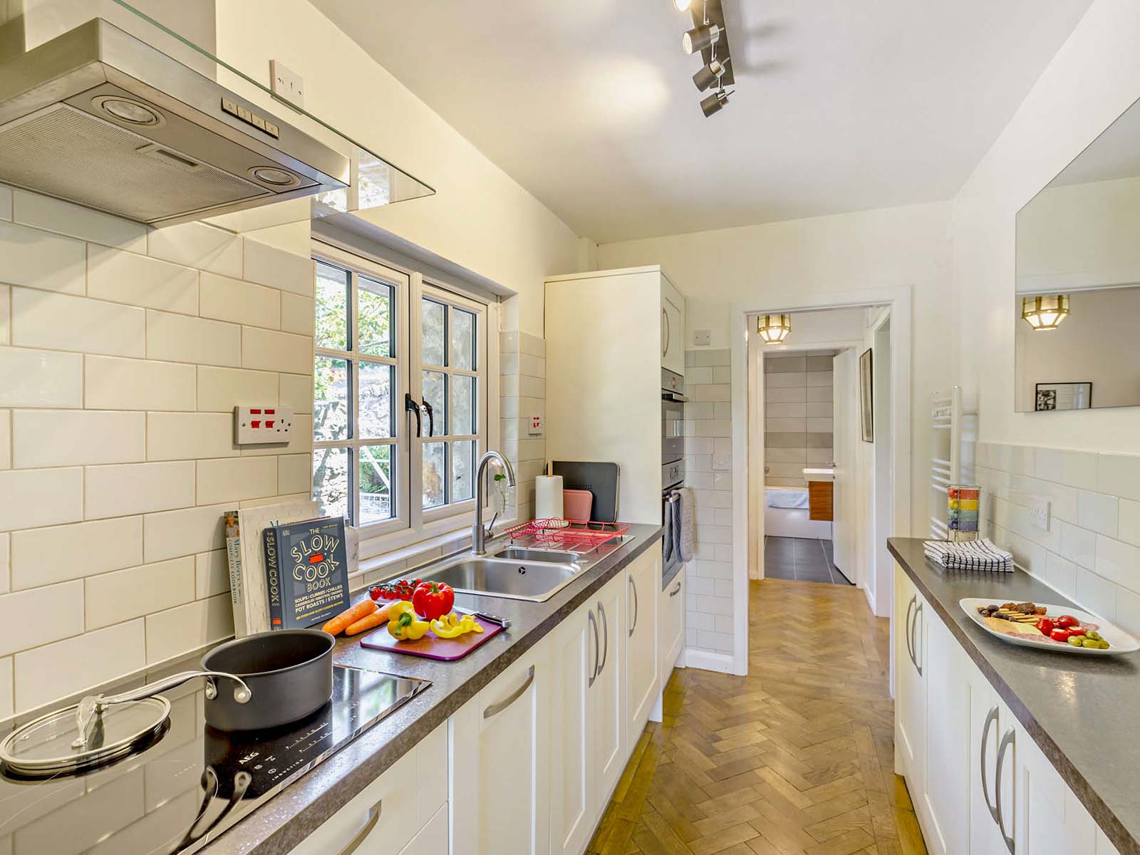 Kitchen from the back door